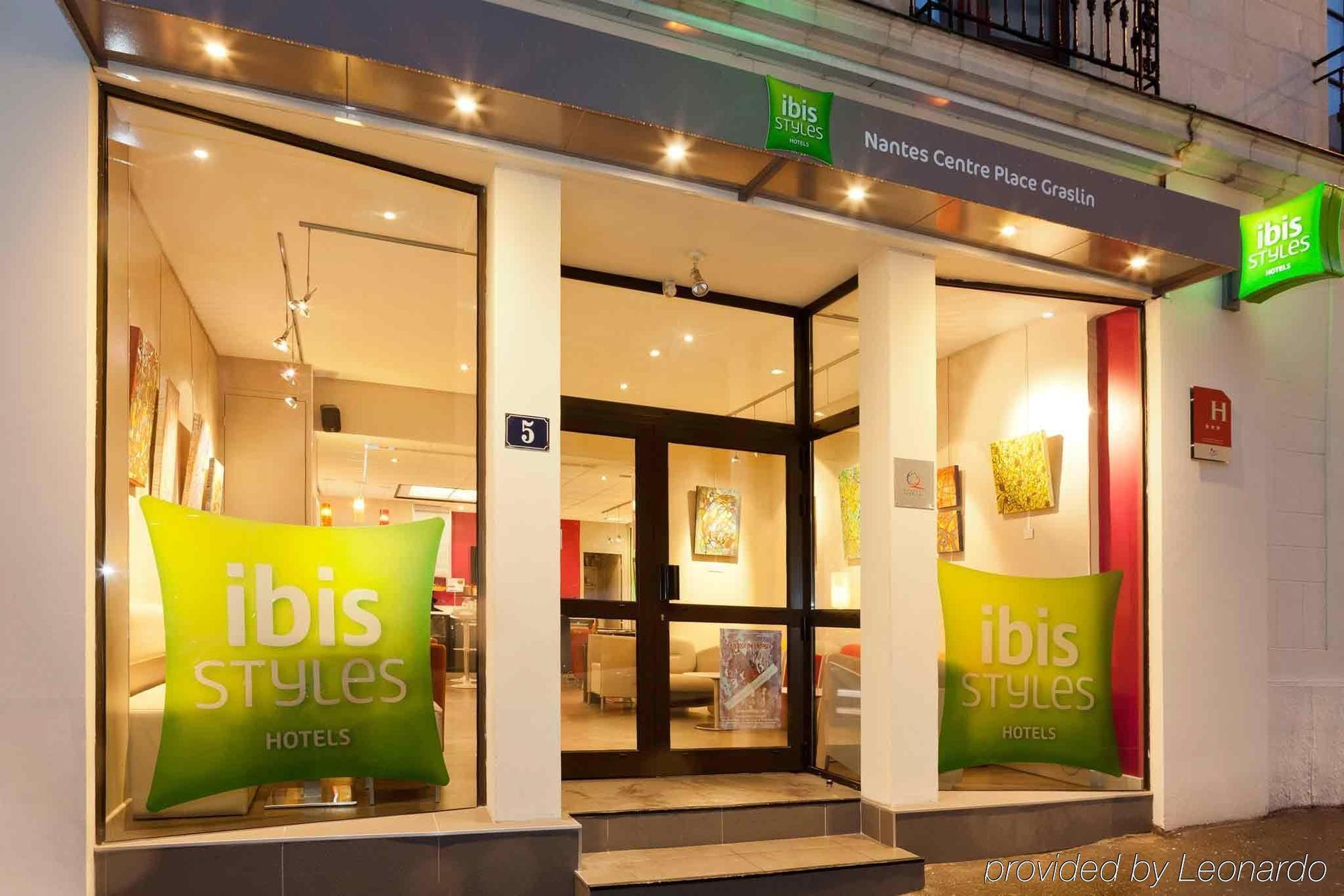 Ibis Styles Nantes Centre Place Graslin Exterior foto